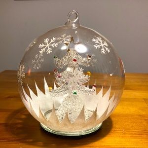 LED tree globe